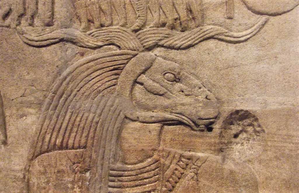 Chnum, der Gott der Töpfer